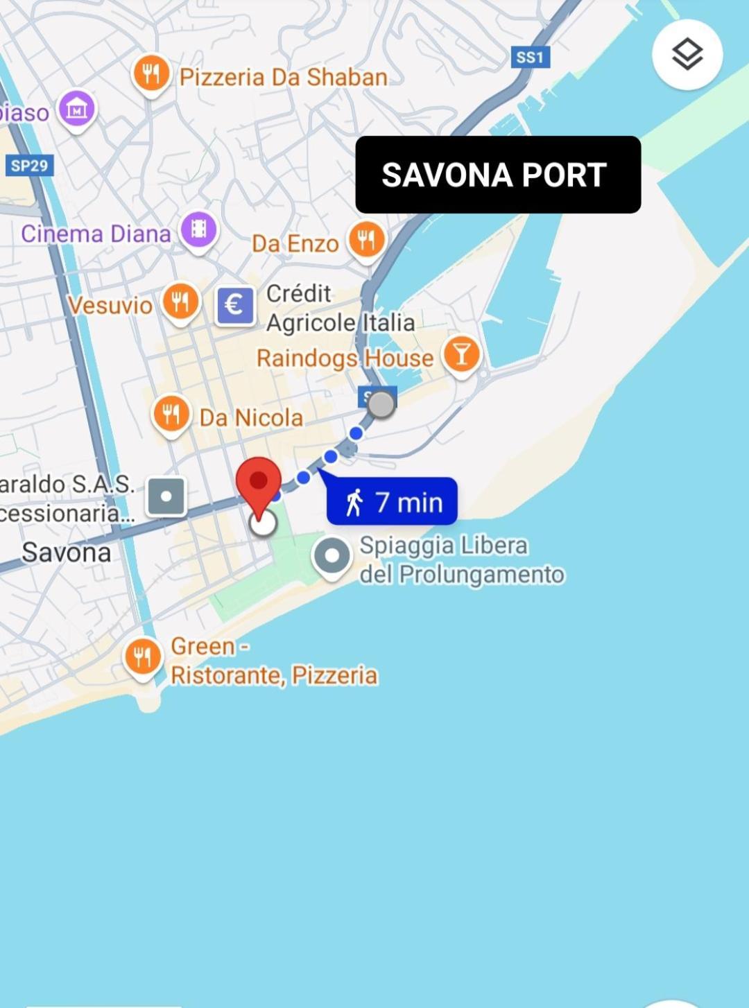 Koman House Savona Bagian luar foto